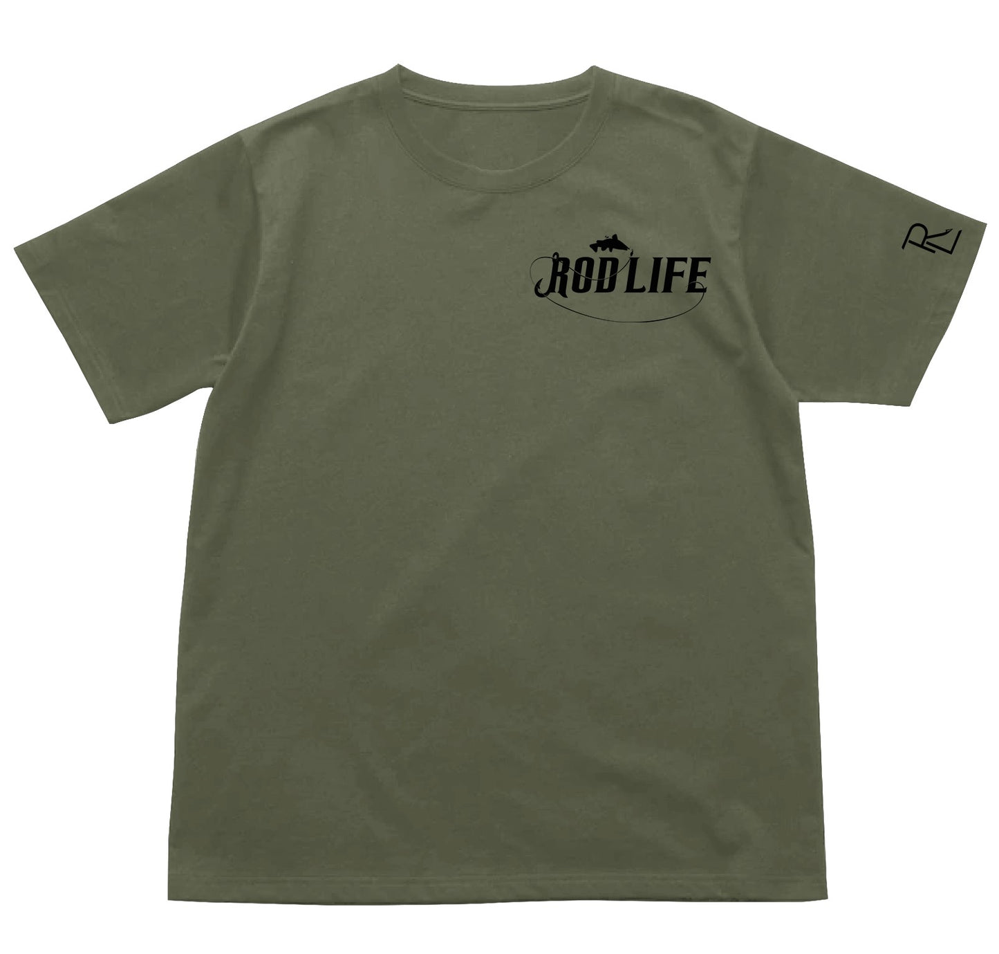 Carp logo v2 T Shirt - Black, Green, White